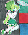 Miss Color in a Sailor Uniform.