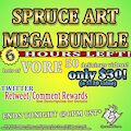 6 HOURS LEFT: Spruce Art Mega Bundle