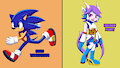 Sonic the Hedgehog and Freedom Planet by IzumiCulture