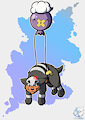 Hang in There, Houndour! by PeaceWolfActual