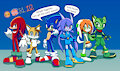 Team Sonic and Team Lilac