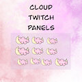 Cloud twitch panels by Lokifan20