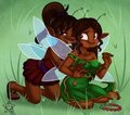 Autumn and Shiloh Fae by CaramelKitteh by chimangetsu