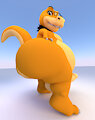 Ralph the Dino 2024 Update [Blender/SFM] by irongut