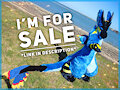 Fursuit For Sale / Blue Dragon //