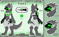 Yuri Chacal's Reference Sheet by SoppyCastle9