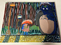 My Neighbor Totoro Oil Painting by JohnMKieley0