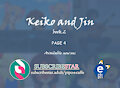 Keiko and Jin Book 2 Page 4 + Promo by Piporete