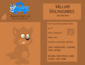 William Wolfagundes ref sheet by AnimatorIgorArtz