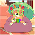 Bingo with her Rainbow Bikini (Edition) by SergioLH25