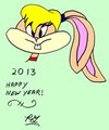 LOLA BUNNY NEW YEAR 01