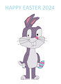 Bugs Bunny with Easter Egg