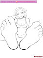 Zelda's Feet - Tears of The Kingdom by MegaSexyFeeties