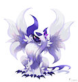 Mega Absol seems to be proud of it's fur by DSH0RN