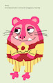 Bear Daily Character - Pink Bear (Foster's Home for Imaginary Friends)