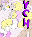OPEN YCH n390 - Sleeping (6 slots available) by UniaMoon