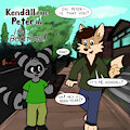 C: Comic - Kendall and Peter - COVER by peterraccoon