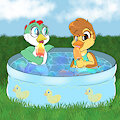 Ducky Kiddie Pool -By NazzNikoNanuke-
