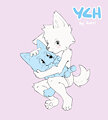 "Hugs with Bluey" YCH [open] by korri