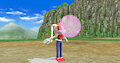 Vanilla blowing bubble gum (MMD) by Donnie201