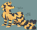 Tiger Tails Ninetails by Flipside