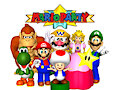 Mario Party 1 title screen 3D
