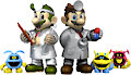 Classic and Modern Dr. Mario by SpyrotheDragon2022