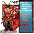 TQFQ Class-sheet "Man at arms"
