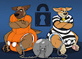 Locked up Mutts (Com) by BigBearBruno