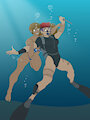 The Abyss Diver's Club Aquatic Self Defense by darkbunny666