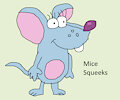 Mouse Daily Character - Squeeks