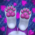 Cute Paws by AzureLight