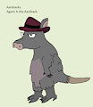 Aardvark Daily Character - Agent A the Aardvark