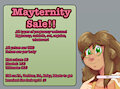 Mayternity Sale!! by Dustyerror
