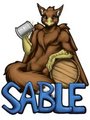 AC Badge: Sabledrakon (SABLE) by SyraeUniverse