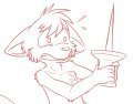 Iron Artist Sketch 9 - Artie Tanks a Spider 