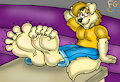 Jamie Shy Doggo Toes by TheRedSkunk