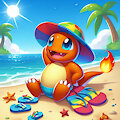 Charmander Speedo Collection (AI) by SergioLH25