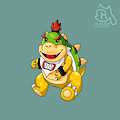 Bowser JR - Super Mario Bros Fanart by riorioluu
