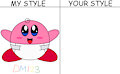 Baby Kirby's Style Meme DM123 ver
