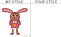 Amy The Baby Rabbit's Style Meme by DanielMania123