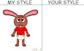 Amy Bunny's Style Meme - Red Shirt Edition