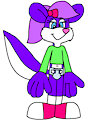 Lavender the Skunk 2024 Redesign by ToonlandianFox2002