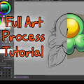 Full Art Process Tutorial by Norithics