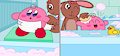 Baby Kirby's Bath Time with Amy (AndersonLopess781) by DanielMania123