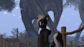 Skunk Izzy at the Fantasy Faire 2024 by Izzybunny