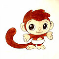 Malik the Baby Monkey (original character) by CWBallard