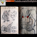 Ancient Steve Cosmic Horror Book By CraftyAndy by CraftyAndyArt