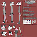 Audrey Reference Sheet by hiddenbird