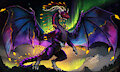 Dragon Pixel animated art gif commission